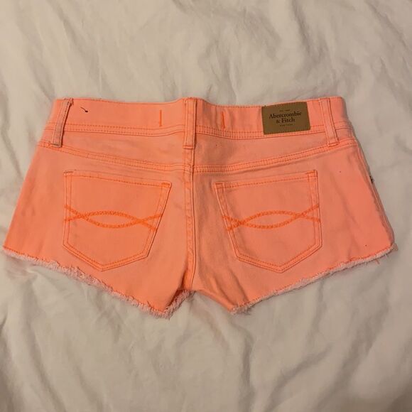 ABERCROMBIE & Fitch neon shorts. Size 00. - Picture 4 of 7